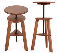 VISWIN 48-65 cm Sgabello Regolabile in Altezza in Legno, Sgabello per Artisti in Legno di Faggio per disegno, Sedia da Disegno per Artisti, Adulti, Sedia da Pittura per Studio Artistico, Ufficio