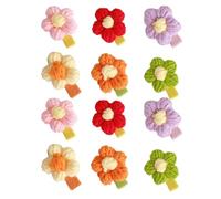 Visxcnu 12 pcs colors Diversi Fiocchi per Capelli per Neonate,Bambina,Forcine a Fiocco,Mollette per Capelli,Fermagli per Capelli con Alligatore Ricoperto di Nastro Intero, Capelli Accessori