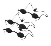 Visxcnu 3PCS Occhiali Infrarossi Occhialini Solarium Occhialini Solle, Antinfortunistica Occhiali Per Luce Pulsata Occhiali Protettivi Da Lavoro Lampada Abbronzante Occhiali Per Eclissi Solare