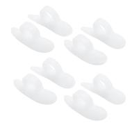 Visxcnu 4 Separadita,Mignolo Piede, Separatore Dita Piede,Proteggi Mignolo, Little Dita dei Piedi, Sollievo Piedi Pressione Dolore,Separadita Anatomico in Gel, Sollievo Immediato da Pressioni