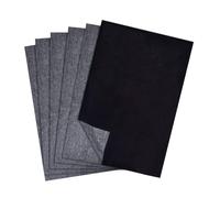 Visxcnu Carta Carbone Nera,Carbone per ricalcare Carta dtrasferimento della Grafite - 50Pcs Carta da Lucido in Grafite A4, Idee per Carta, Legno, Tela, Ceramica e Altre superfici 21x29.7cm