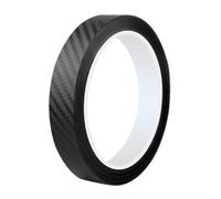 Visxcnu Protezione per Paraurti per Auto Antigraffio,Nastro Adesivo Vinile In Fibra Di Carbonio Per Auto Moto,Carbon Adesiva Pellicola Protettiva Strisce Nero Opaco 3CM*3CM