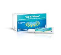 Vit-A-Vision Unguento oculare - Per migliorare a lungo la pellicola lacrimale e proteggere la superficie degli occhi in caso di secchezza oculare, con dexpantenolo e vitamina A, senza conservanti, 2 x