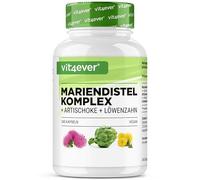 vit4ever Complesso di Cardo Mariano, Carciofo e Tarassaco - 240 Capsule