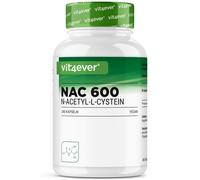 vit4ever NAC N Acetil L Cisteina 240 capsule da 600 mg ciascuna Scorta per 8