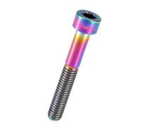 Vita a bullone del gambo della bici, bullone di in titanio Coperchio superiore fitta m6 tappo per cuffie conico cono fissaggiovite lungo per la riparazione della bicicletta (M6X40 Stigma 1pcs/Box)