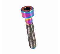 Vita a bullone del gambo della bici, bullone di in titanio Coperchio superiore fitta m6 tappo per cuffie conico cono fissaggiovite lungo per la riparazione della bicicletta (M6X30 Stigma 1pcs/Box)