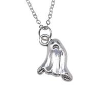 Vita a Ciondolo Unisex Simple Classic Fashion Antique Color Ghost Girl Girl Women Collane Short Chain Collace Collana Regali di Compleanno
