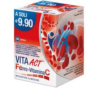 VITA ACT FERRO + VITAMINA C 60 CAPSULE