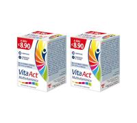Vita Act Multivitaminico, Integratore Alimentare, Bipack da 60 Compresse