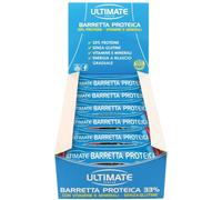 vita al top srl Ultimate barretta proteica frutti rossi 24 pezzi da 40 g