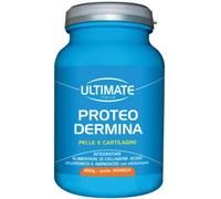 Ultimate Italia – Integratore Proteo Dermina – Collagene e Acido ialuronico – Arancia 450 g