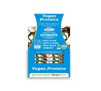 Barretta Vegan Proteica Ultimate Gusto Cacao-Cocco 24 Pezzi Da 40g