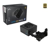 Vita alimentatore per computer 650 W 20+4 pin ATX ATX Nero, Alimentatore PC 650 W, 100 - 240 V, 50/60 Hz, 8-4 A, Attivo, 100 W