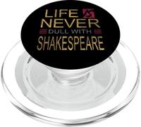 Vita angosciata mai noioso Shakespeare umoristico Slogan Meme PopSockets PopGrip per MagSafe