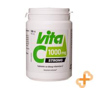 VITA C Forte 1000mg 100 Compresse Alto Vitamina C Concentrazione Immune Sistema