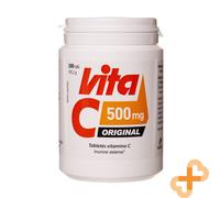 VITA C Forte 500mg 200 Compresse Alto Vitamina C Concentrazione Immune Sistema