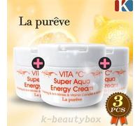 Vita C Super Aqua Energy Cream 100 ml x 3EA Original Pure Vitamin Cream K-Beauty