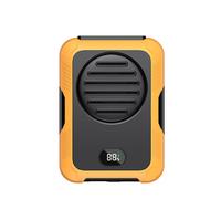 Vita Clip Ventola Cintura a Mano Libera Collo da Parete Cooler Ricaricabile USB [EEK: A]
