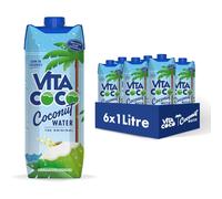 Vita Coco Pure Coconut Water Multipack 1L x 6, naturalmente idratante
