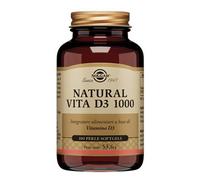 Natural vita d3 1000 Solgar 100 perle softgels