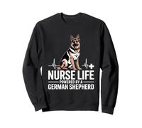 Vita da Infermiera alimentata da Un Pastore Tedesco Felpa