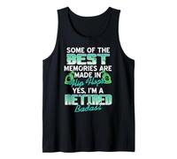 Vita da Pensionato Flip Flop Divertente Canotta