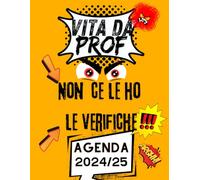 Vita da Prof agenda 2024 25: planning settimanale per insegnanti