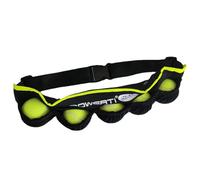 Vita di Supporto per Palla da Tennis: Pacchetto di Vita Sportiva Regolabile, Palla | Corsa Borsa in Vita con Tasca con Cerniera per Tennis e Palle da Pickleba, nero, Consulte la descripción, Vedere la