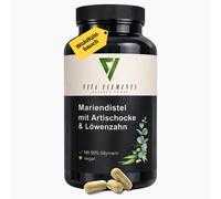 Vita Elements capsule di cardo mariano con carciofo e tarassaco 71 g C