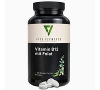 Vita Elements Compresse di vitamina B12 con folato 45 g Compresse