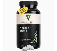 Vita Elements Compresse di vitamina D3/K2 45 g Compresse
