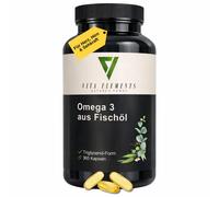 Vita Elements Omega 3 in capsule a base di olio di pesce 491 g Capsule