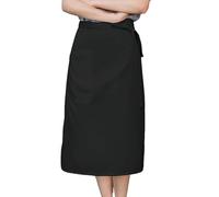 Vita Grembiule con Tasche, Unisex Chef Grembiule Regolabili, Grembiule Lungo per Cameriere Cuoco Ristorante Bar, 68 * 70cm