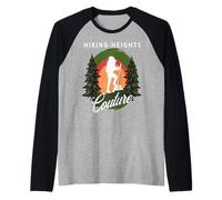 Vita in Montagna Sentieri Trekking Stile Avventura Maglia con Maniche Raglan