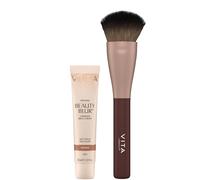 Vita Liberata Beauty Blur & Face Tanning Brush Bundle (Various Shades) - Medium Medium