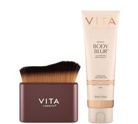 Vita Liberata Body Blur & Body Tanning Brush Bundle (Various Shades) - Light Light