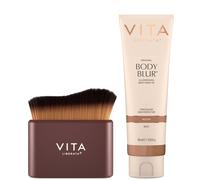 Vita Liberata Body Blur & Body Tanning Brush Bundle (Various Shades) - Medium Medium