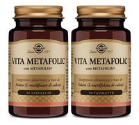 Vita Metafolic 50 Tavolette Set da 2 2x11,8 g Compresse masticabili