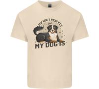 Vita Non È Perfetto But il Mio Cane È Uomo Cotone T-Shirt