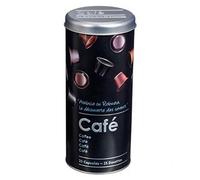 VITA PERFETTA 1 x Scatola per capsule di caffè - Scatola per cialde di caffè - Porta capsule (18 x 8 cm)