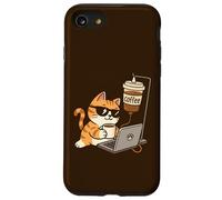 Vita remota del gatto del caffè Custodia per iPhone SE (2020) / 7 / 8