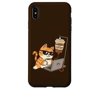 Vita remota del gatto del caffè Custodia per iPhone XS Max
