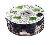 Vita Sana 6 vasi con semi e substrato per erbe aromatiche