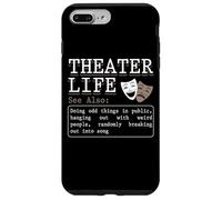Vita teatrale facendo cose strane nell"attore di definizione pubblica Custodia per iPhone 7 Plus/8 Plus