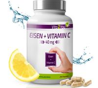Vita2You Ferro + Vitamina C 40 mg - 240 capsule - Qualità premium