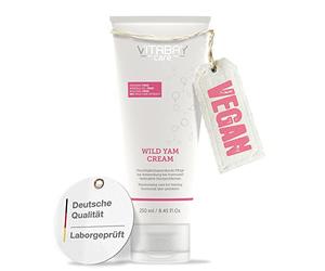 Vitabay Vitabay Wild Yam Cream - 250 ml con Estratto di Igname Selvatico (Discorea Villosa) 80% e Diosgenina 64% - Vegana e senza Additivi - Dioscorea Villosa Integratore - Testata in Laboratorio