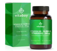 Vitabay Vitamina D3 10000 U.I. + K2 200 mcg Compresse a rilascio prolu