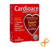 VITABIOTICS CARDIOACE Integratore Funzione Cardiaca 30 Compresse COQ10 Vit B6