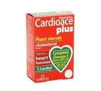 Vitabiotics Cardioace Plus 60 Pillole Omega-3 Aglio Licopene Pianta Steroli